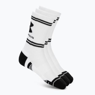 Шкарпетки Under Armour Perf Tech Nov Crew 3 pack white/white/ultimate black