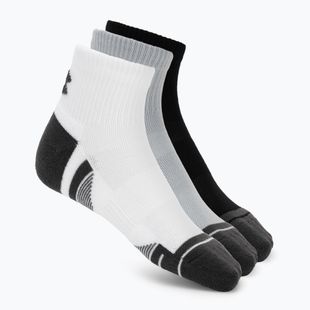 Шкарпетки Under Armour Perf Tech Qtr 3 pack mod gray/white/jet gray
