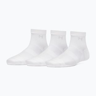 Шкарпетки жіночі Under Armour Vanish 3 Pack white/white/halo gray