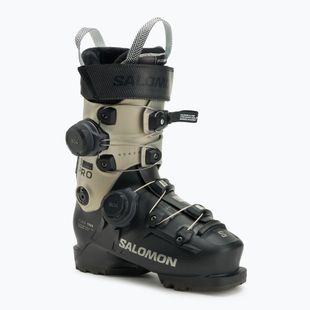 Черевики гірськолижні жіночі Salomon S/PRO Supra Dual Boa 105 W GW black/light bronze metallic/black