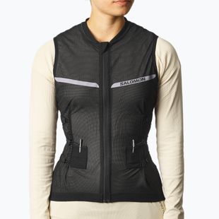 Жилет гірськолижний жіночий Salomon Flexcell Pro black