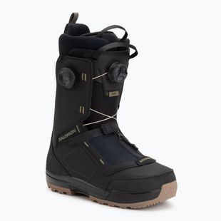 Черевики для сноуборду чоловічі Salomon Echo Dual Boa black/black/deep lichen green