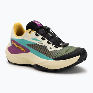 Кросівки для бігу жіночі Salomon Genesis transparent yellow/black/willowherb