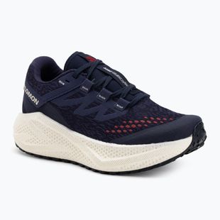 Кросівки для бігу жіночі Salomon Aero Glide 3 Gravel astral aura/vanilla ice/haute red