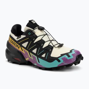 Кросівки для бігу чоловічі Salomon Speedcross 6 GTX transparent yellow/black/waterfall