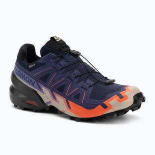 Кросівки для бігу чоловічі Salomon Speedcross 6 GTX maritime blue/black/cherry tomato
