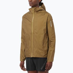 Куртка для бігу чоловіча Salomon Bonatti Waterproof brilliant olive
