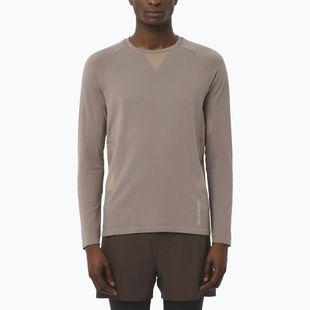 Лонгслів для бігу чоловічий Salomon Sense Aero Seamless Tee iron