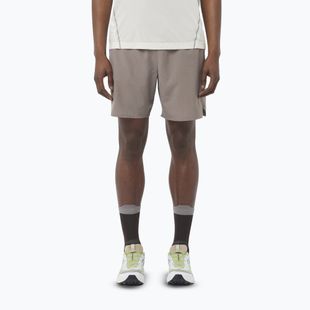 Шорти для бігу чоловічі Salomon Shakeout Stlr 7" iron