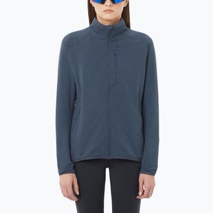 Кофта флісова жіноча Salomon Lightwarm Full Zip blue nights