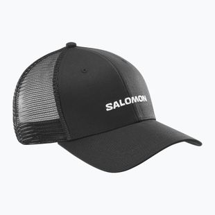 Кепка Salomon Logo Trucker deep black