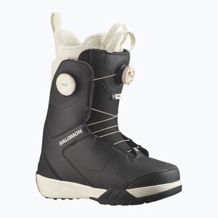 Черевики для сноуборду жіночі Salomon Kiana Dual Boa W black/black/vanilla ice