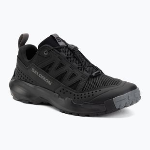 Кросівки туристичні чоловічі Salomon Techamphibian 5 black/black/castlerock