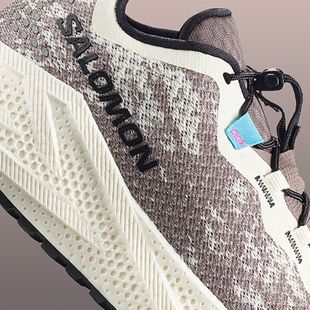 Кросівки для бігу чоловічі Salomon Aero Glide 4 GRVL vanilla ice/black/iron