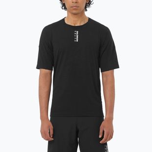 Футболка для бігу чоловіча  Salomon Ultra Tee deep black