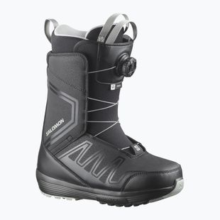 Черевики для сноуборду жіночі Salomon Pearl Boa W black/black/wrought iron