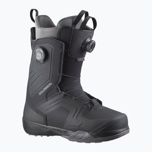 Черевики сноубордні чоловічі Salomon Dialogue Dual Boa black/black/asphalt
