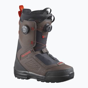 Черевики сноубордні чоловічі Salomon Echo Dual Boa black/wren/fiery red