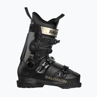 Черевики лижні жіночі Salomon S/Pro Alpha C Boa 85 W black/dark gray met./light bronze met.