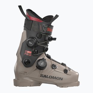 Чоботи лижні чоловічі Salomon S/PRO Supra Dual Boa 120 rosted cashew/black/samba met