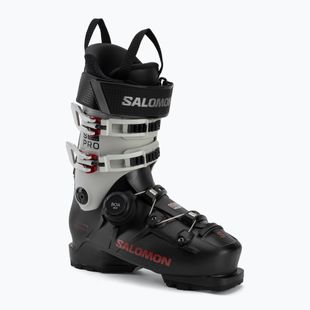 Чоботи лижні чоловічі Salomon S/PRO Supra S Boa 110 black/gray aurora/samba met