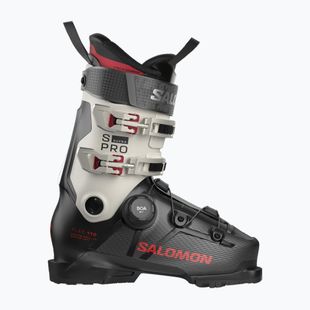 Чоботи лижні чоловічі Salomon S/PRO Supra S Boa 110 black/gray aurora/samba met