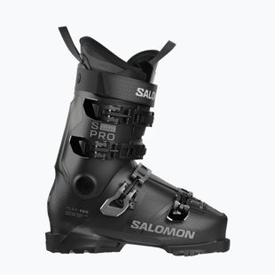 Чоботи лижні чоловічі Salomon S/PRO Supra 100 black/dark gray met/beluga