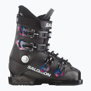 Черевики лижні дитячі Salomon T4 L Jr black/black/white