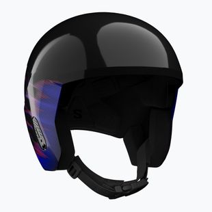 Шолом лижний дитячий Salomon Equipe Fis Jr black/flames