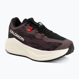 Кросівки для бігу жіночі Salomon Aero Glide 4 GRVL huckleberry/black