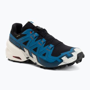 Кросівки для бігу чоловічі Salomon Speedcross 6 GTX black/mykonos blue