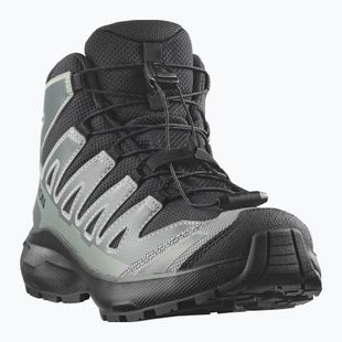 Взуття туристичне дитяче Salomon XA PRO MID Waterproof black/sedona sage