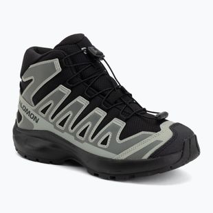 Взуття туристичне дитяче Salomon XA PRO MID Waterproof black/sedona sage