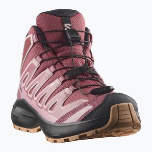 Взуття туристичне дитяче Salomon XA Pro Mid Waterproof nocturne/dusky orchid