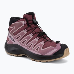 Взуття туристичне дитяче Salomon XA Pro Mid Waterproof nocturne/dusky orchid