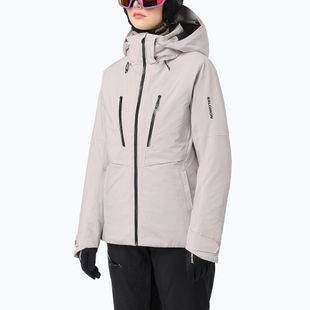 Куртка лижна жіноча Salomon Brilliant 2.0 silver cloud