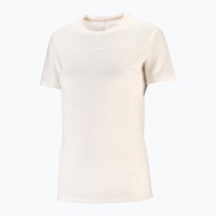 Футболка для бігу жіноча Salomon Sense Aero GFX Tee SS whisper white/raind day/bright white