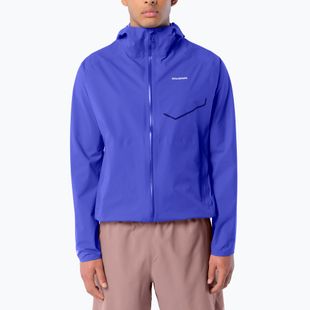 Куртка для бігу чоловіча Salomon Bonatti Waterproof clematis blue
