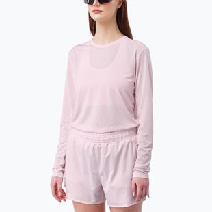 Лонгслів для бігу жіночий Salomon Shakeout Core LS Tee icy pink