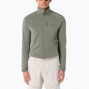 Кофта трекінгова чоловіча Salomon Essential Lightwarm Full Zip castor gray
