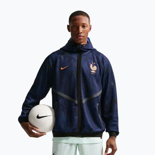 Чоловіча футбольна куртка Nike FFF Dri-FIT Soccer Anthem blackened blue/metallic copper