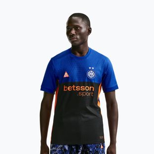 Футболка футбольна чоловіча Nike Inter Milan Match SE hyper blue/black/safety orange