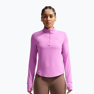 Кофта для бігу жіноча Nike Swift Dri-FIT UV 1/4-Zip light magenta