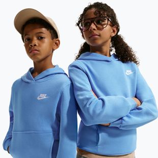 Кофта дитяча Nike Sportswear Club Fleece university blue/white