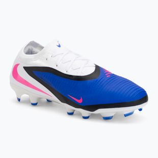 Кросівки футбольні чоловічі Nike Phantom 6 Low Pro FG racer blue/white/pink blast