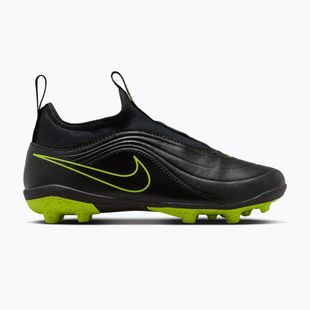 Кросівки футбольні дитячі Nike Tiempo Maestro Flex Jr FG/MG PS black/volt/black