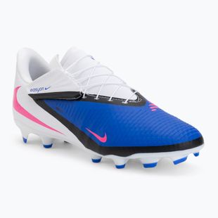 Кросівки футбольні чоловічі Nike Phantom 6 Low Academy EasyOn FG/MG racer blue/white/pink blast