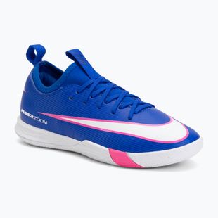 Кросівки футбольні дитячі Nike Mercurial Vapor 16 Academy IC racer blue/white
