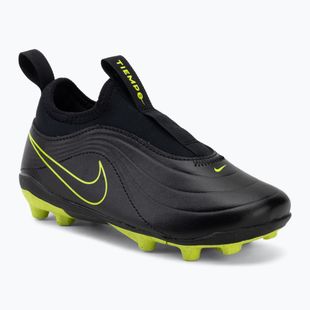 Кросівки футбольні дитячі Nike Tiempo Maestro Flex Jr FG/MG PS black/volt/black