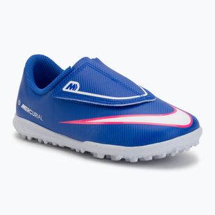 Кросівки футбольні дитячі Nike Mercurial Vapor 16 Club TF racer blue/white